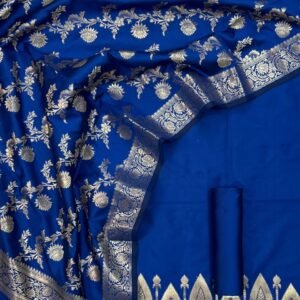 Exclusive Banarasi Unstitched Salwar kameez with Dupatta