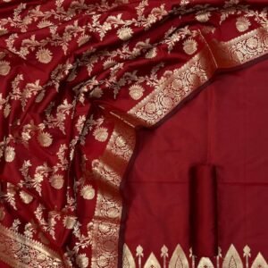 Exclusive Banarasi Unstitched Salwar kameez with Dupatta