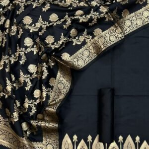Exclusive Banarasi Unstitched Salwar kameez with Dupatta
