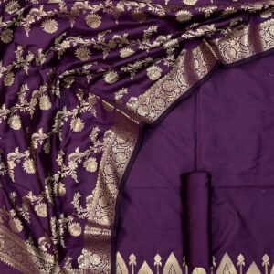 Exclusive Banarasi Unstitched Salwar kameez with Dupatta